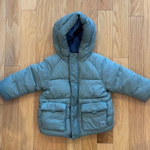 Zara puffer jacket size 12-18mo